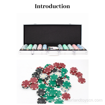 2021 Hot sale cheap poker set 500 chips